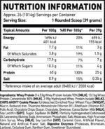 Ghost Whey Protein - Chocolate Chip Cookie - Image 2